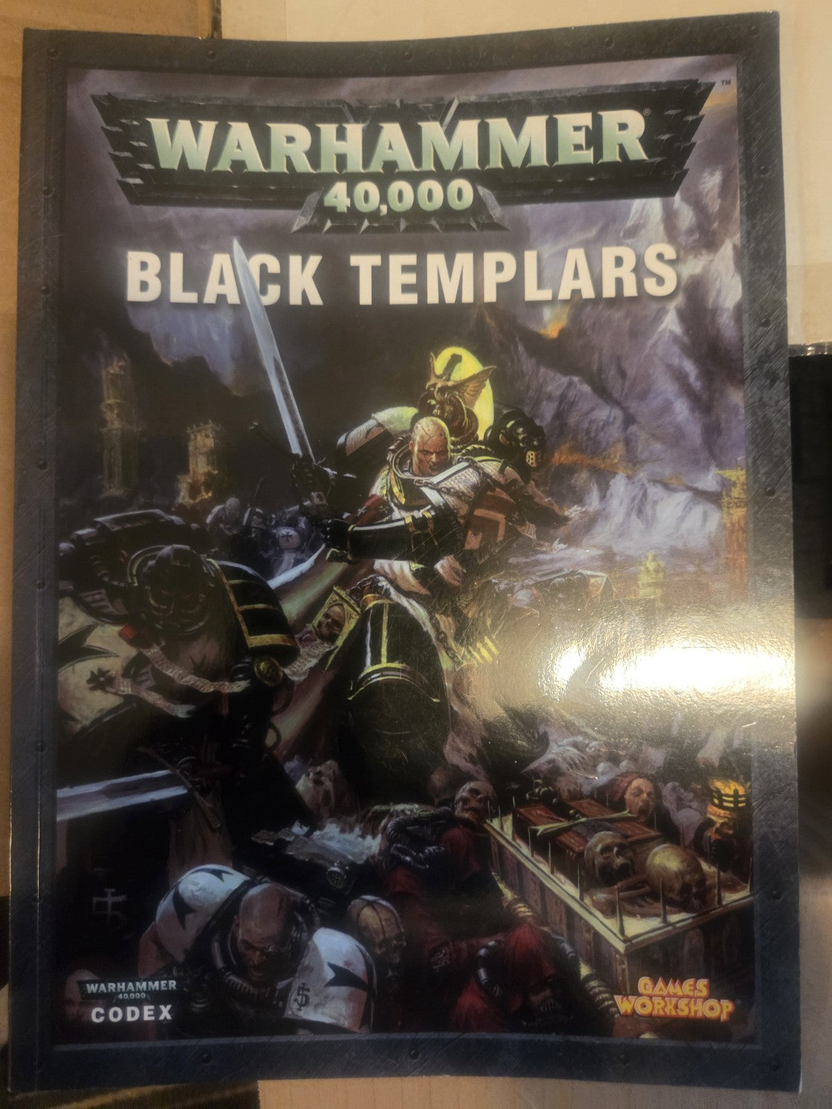 Warhammer 40,000 Codex Black Templars 4th Edition 2005 Games Workshop 40K0