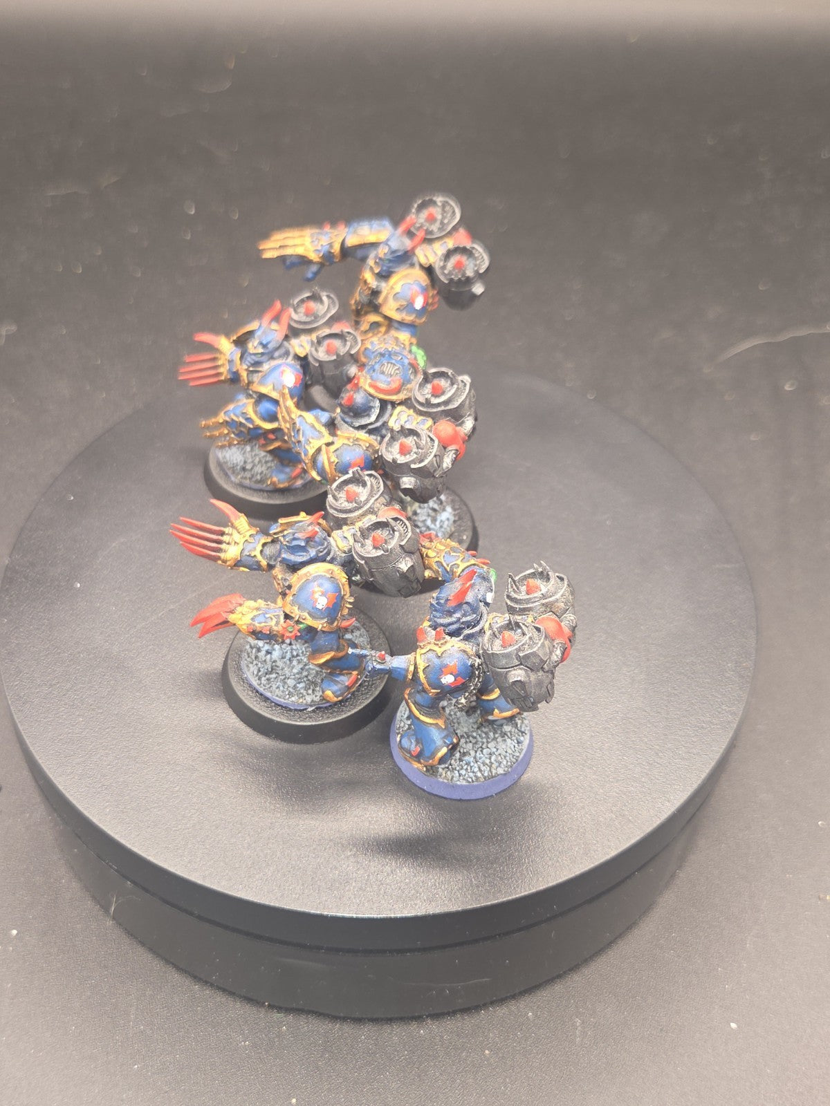 40K Warhammer Chaos Space Marines  Raptors x5 Tabletop Ready Night Lords Painted1