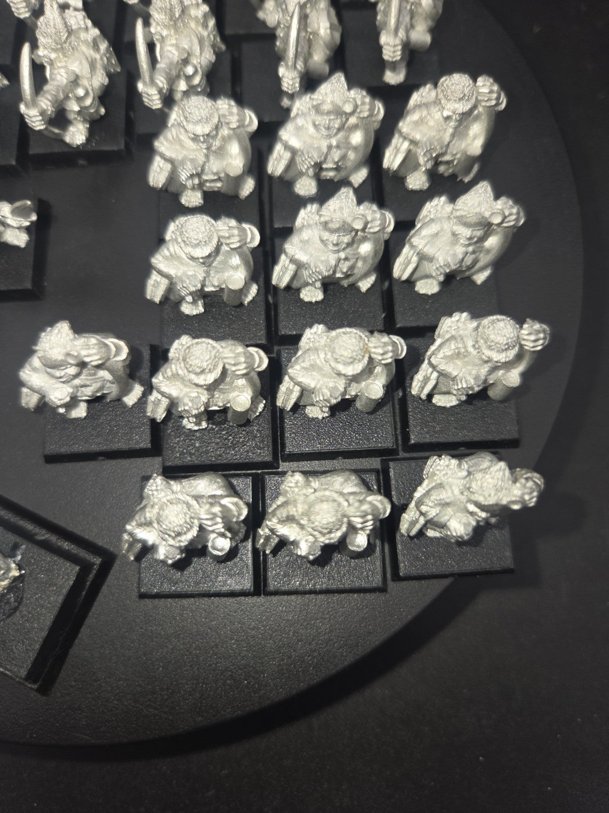 37 Piece Warhammer  Halfling Army Metal Lumpin Croop Hotpot chef ect1