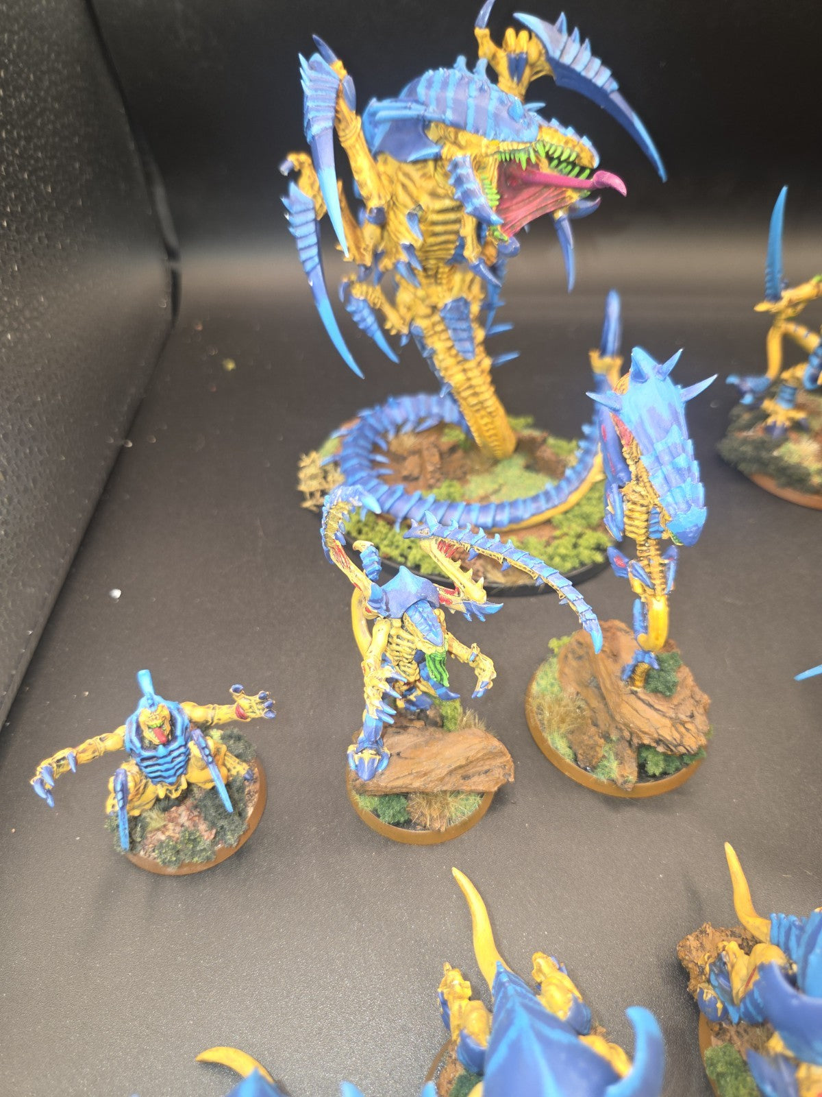 Warhammer 40K Tyranids Army Nicely Painted & Nicely Based  1750 ish points2