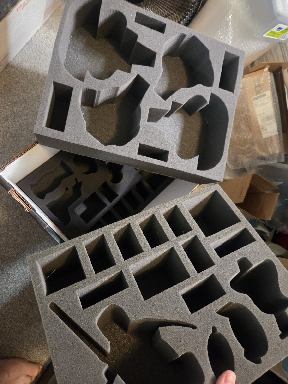 large Hedonites of Slaanesh Army AOS with custom cut foam box9
