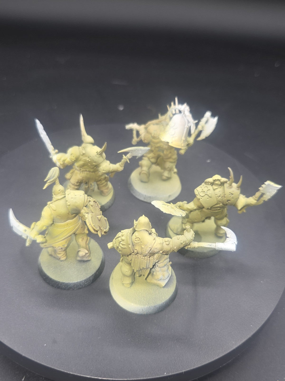 Warhammer Age of Sigmar: Maggotkin of Nurgle Putrid Blightkings Ready 2