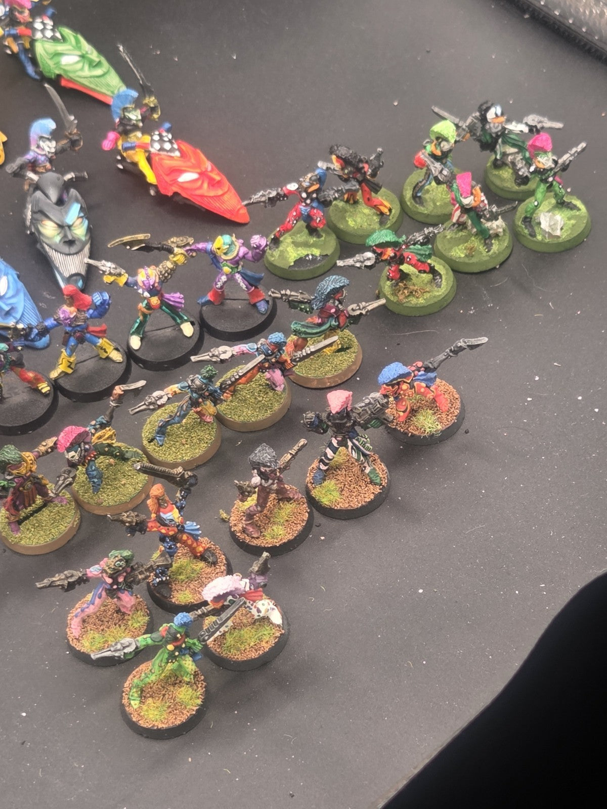 Rogue Trader Era 40k Eldar Harlequins Army Unique RT Paint jobs OOP 6
