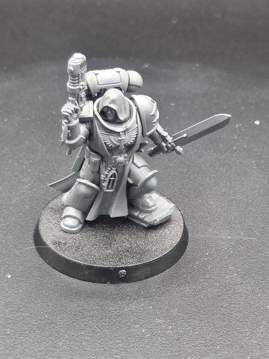 Dark Angels Primaris Lieutenant Zakariah Warhammer 40k Space Marines built  RARE0