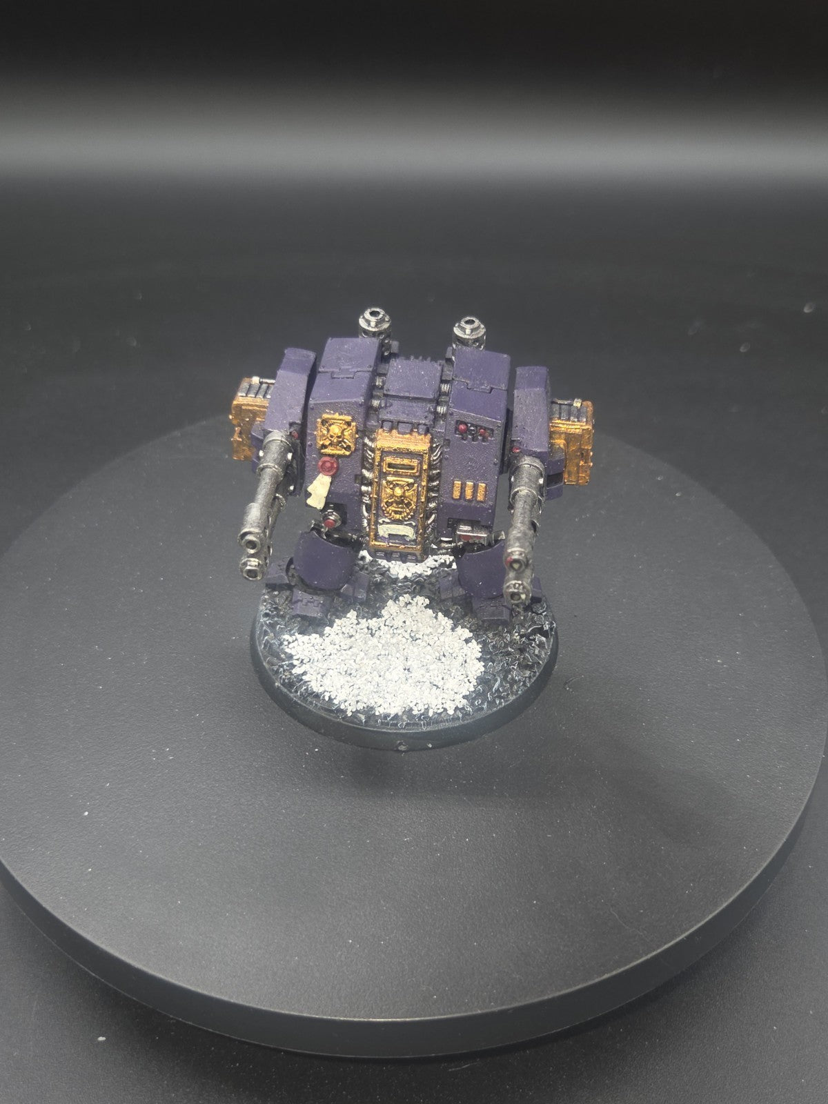 Emperor's Children Venerable Dreadnaught with Mortis pattern Autocannons1