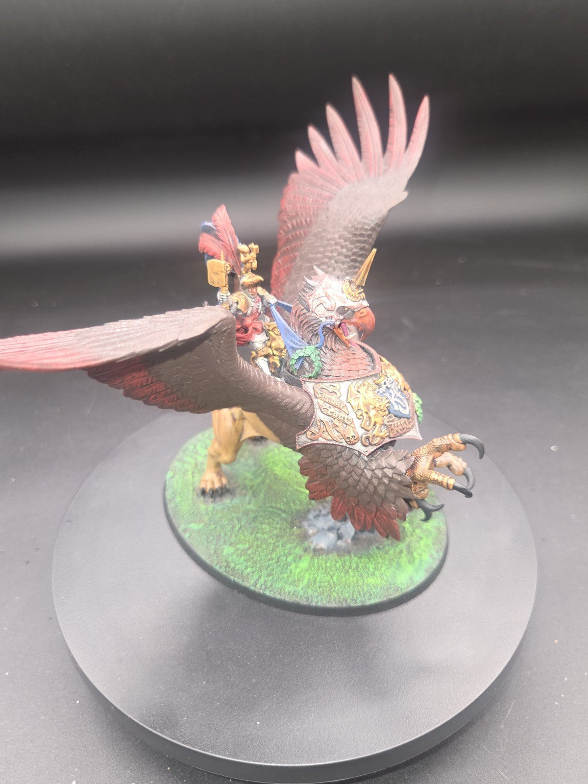 Warhammer Old World General Of The Empire On Imperial Griffon Well Painted 2