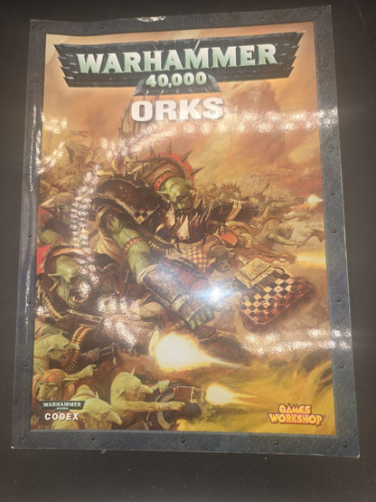 Warhammer 40k Codex: Orks 4th Edition great shape 0