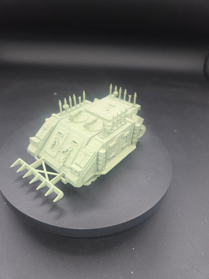 Vintage 40K SPACE MARINE RHINO TRANSPORT 2nd Edition GW OOP BR261