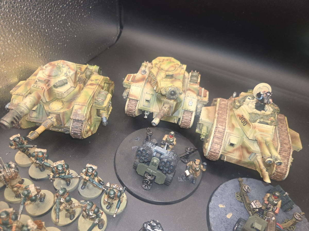 Warhammer 40K Astra Militarum Imperial Guard Army Lot - Well Painted 1800 pts4