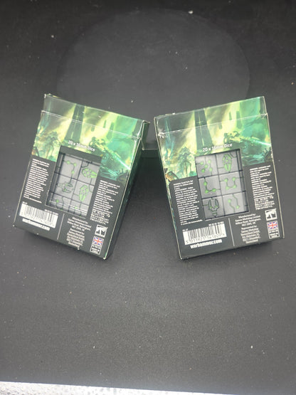 Warhammer 40k Necron Dice D6 9th Edition OOP x2 packs1