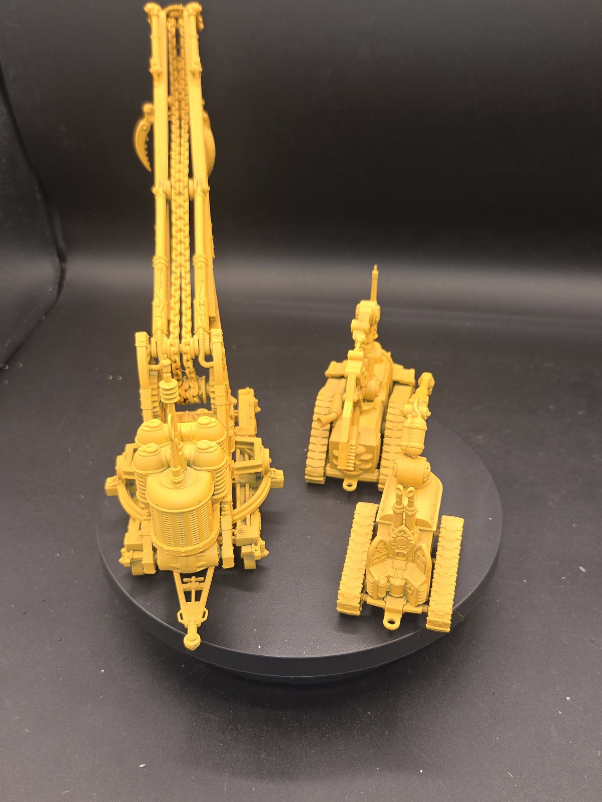 Galvanic Servohaulers Crane Sector Mechanicus Terrain Necromunda Warhammer 40k 3
