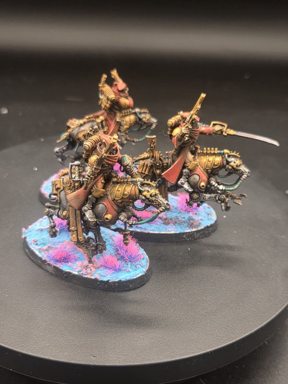 Warhammer 40K pro painted Adeptus Mechanicus Serberys Sulphurhounds SK72263
