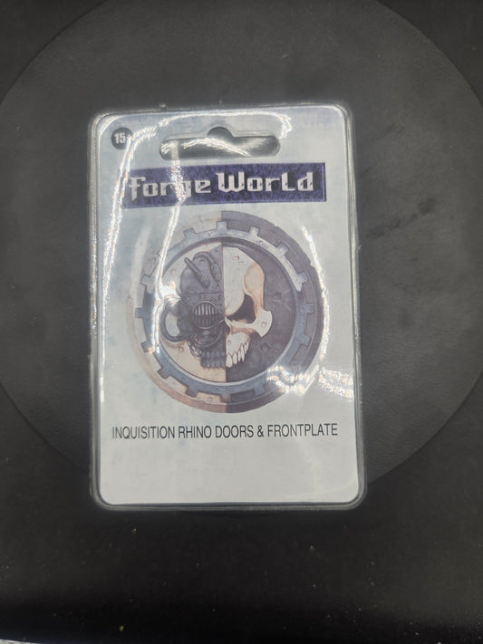 Warhammer 40k Inquisition Rhino Doors Front Plate Forgeworld New Grey Knights GW0