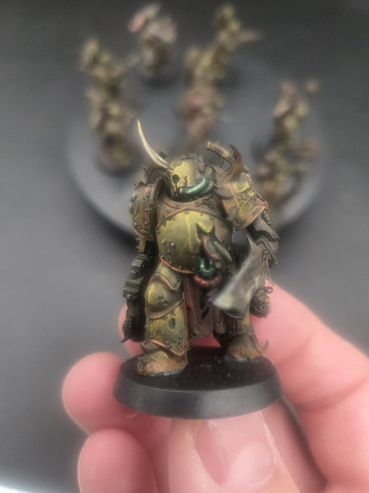 Deathguard Plague Marines x10 - Well Painted #6850 Tabletop Ready 0