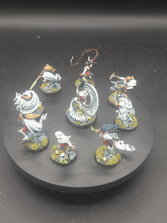 KHANITE SHADOWSTALKERS WARHAMMER WARCRY WARBAND DAUGHTERS OF KHAINE ELVES ELF1