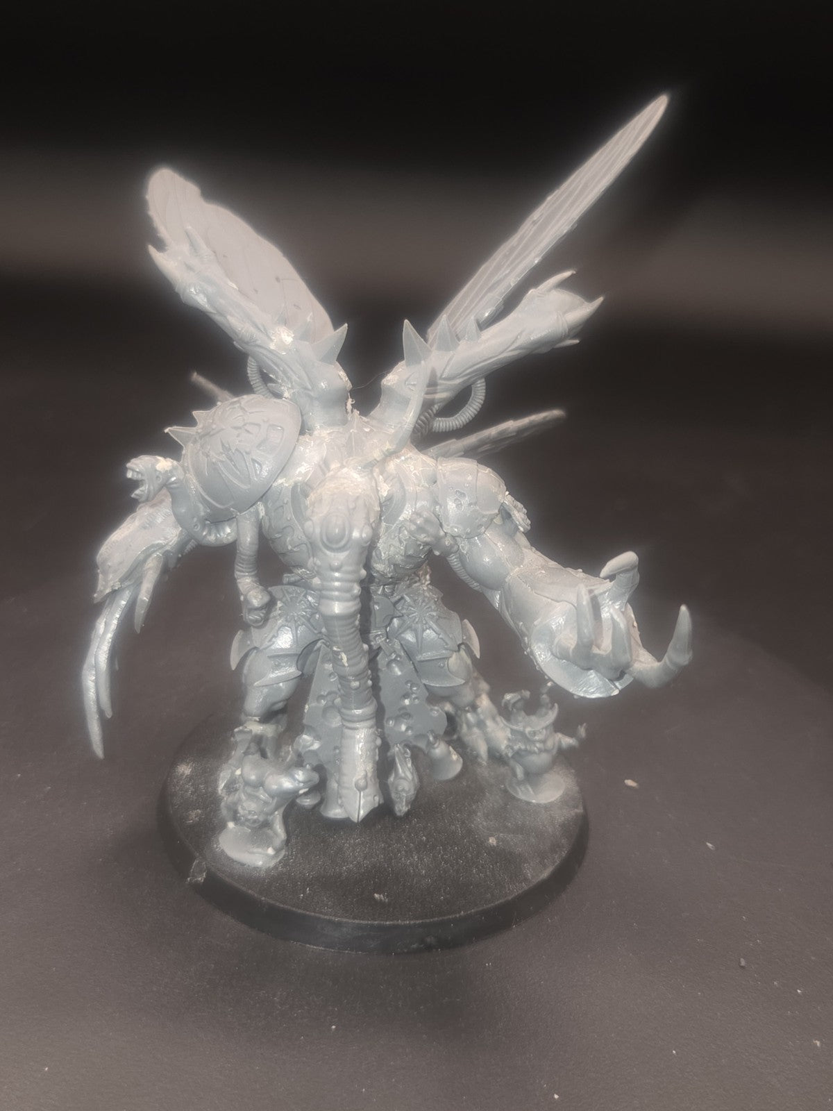 warhammer 40k Nurgle Demon Prince Cistom kitbash.   0