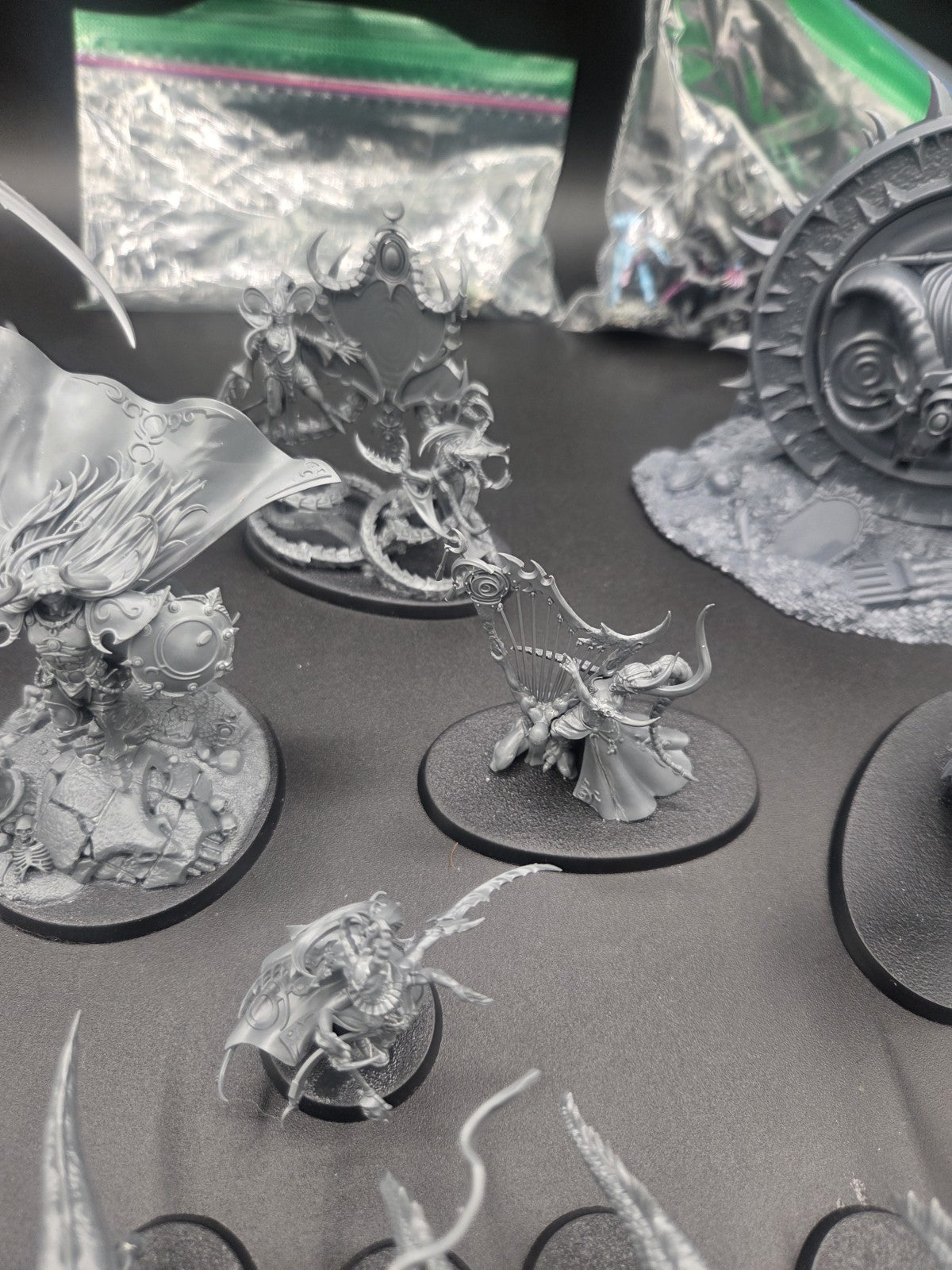 large Hedonites of Slaanesh Army AOS with custom cut foam box3