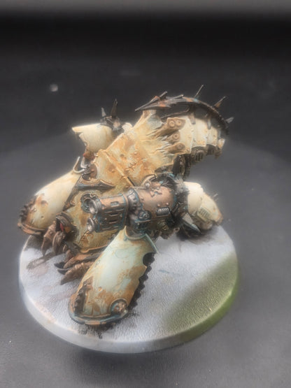 Warhammer 40k: Death Guard Myphitic Blight-Hauler Tabletop Ready painted1