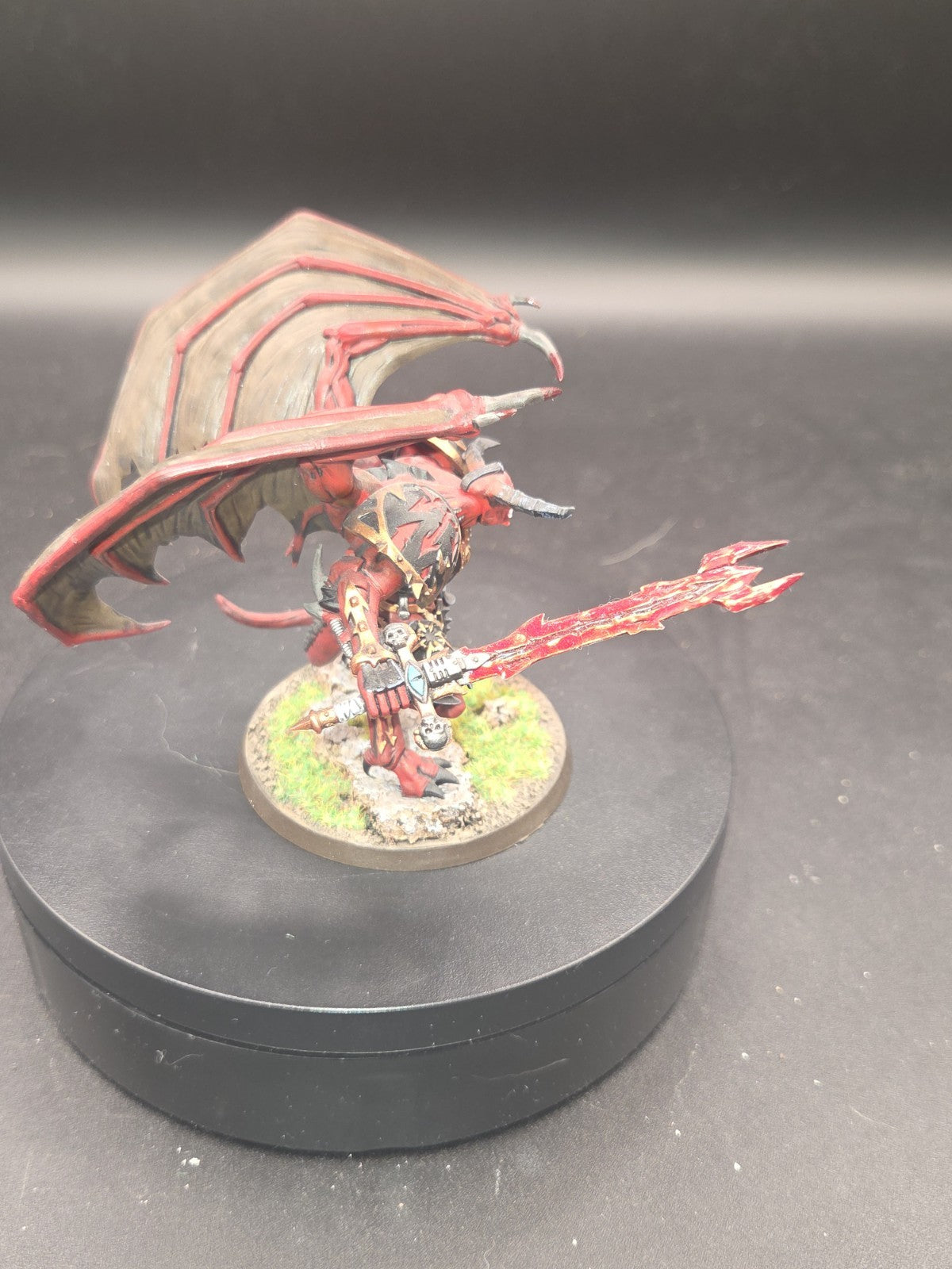 warhammer 40k Black Legion  Demon Prince Tabletop Ready Painted & Based3