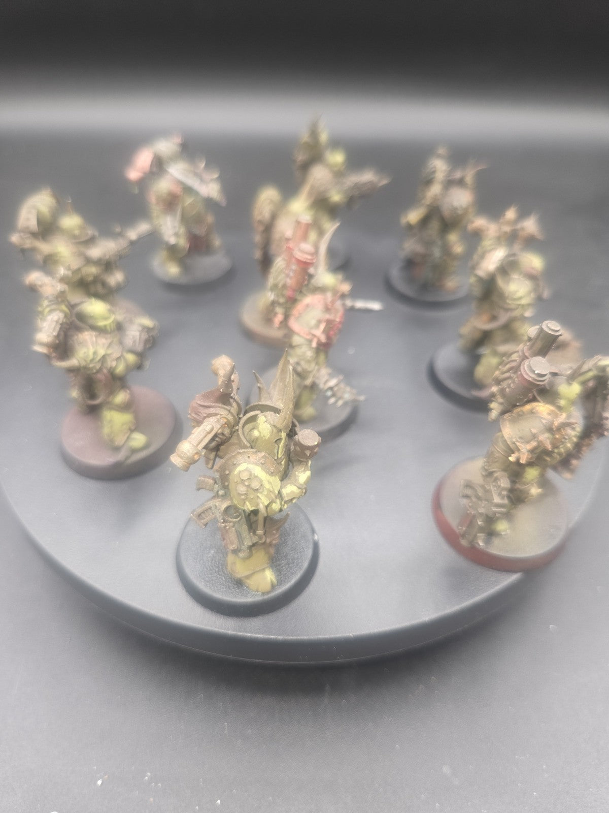 Deathguard Plague Marines x10 - Well Painted #6850 Tabletop Ready 6