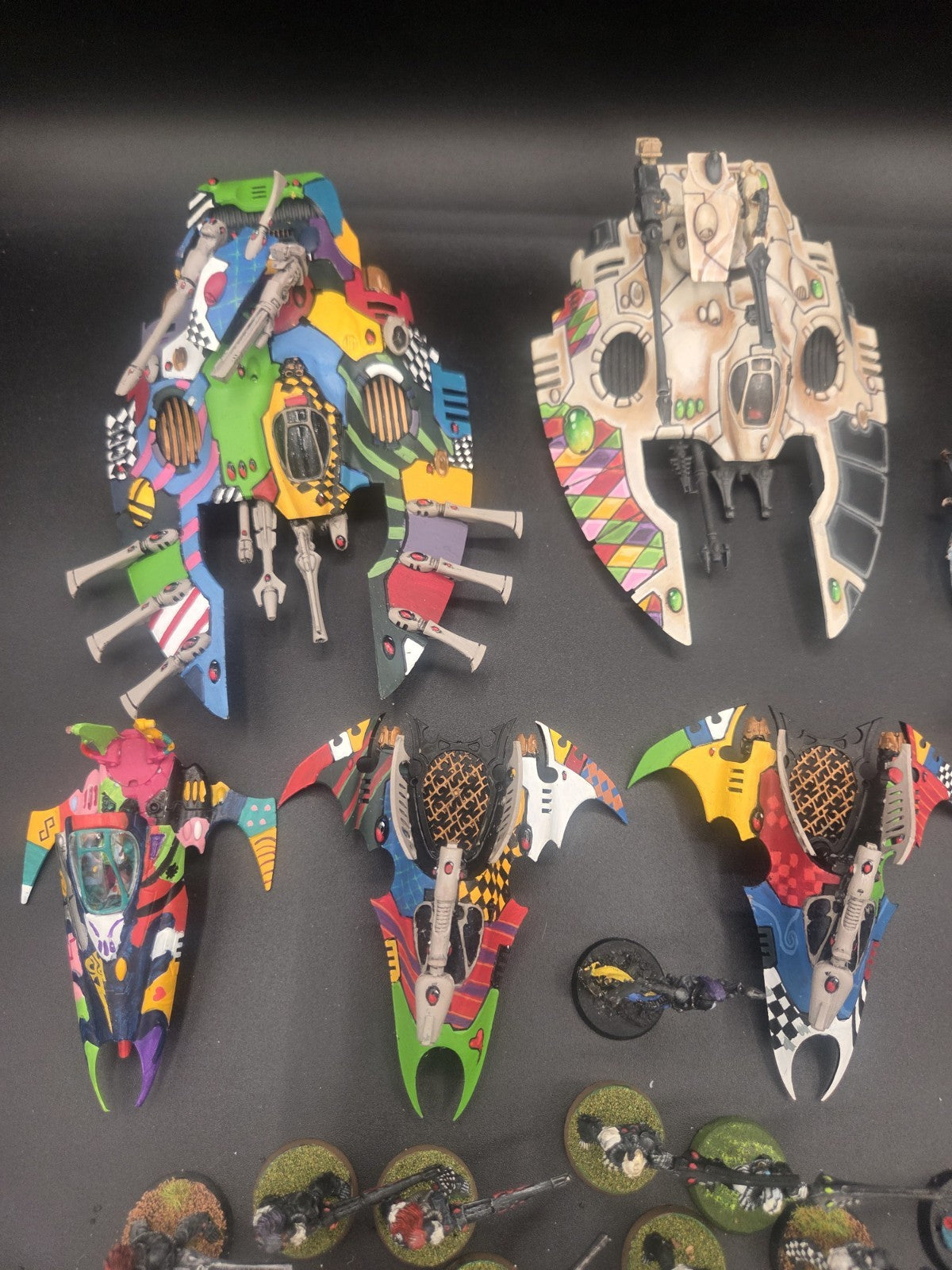 Rogue Trader Era 40k Eldar Harlequins Army Unique RT Paint jobs OOP 1
