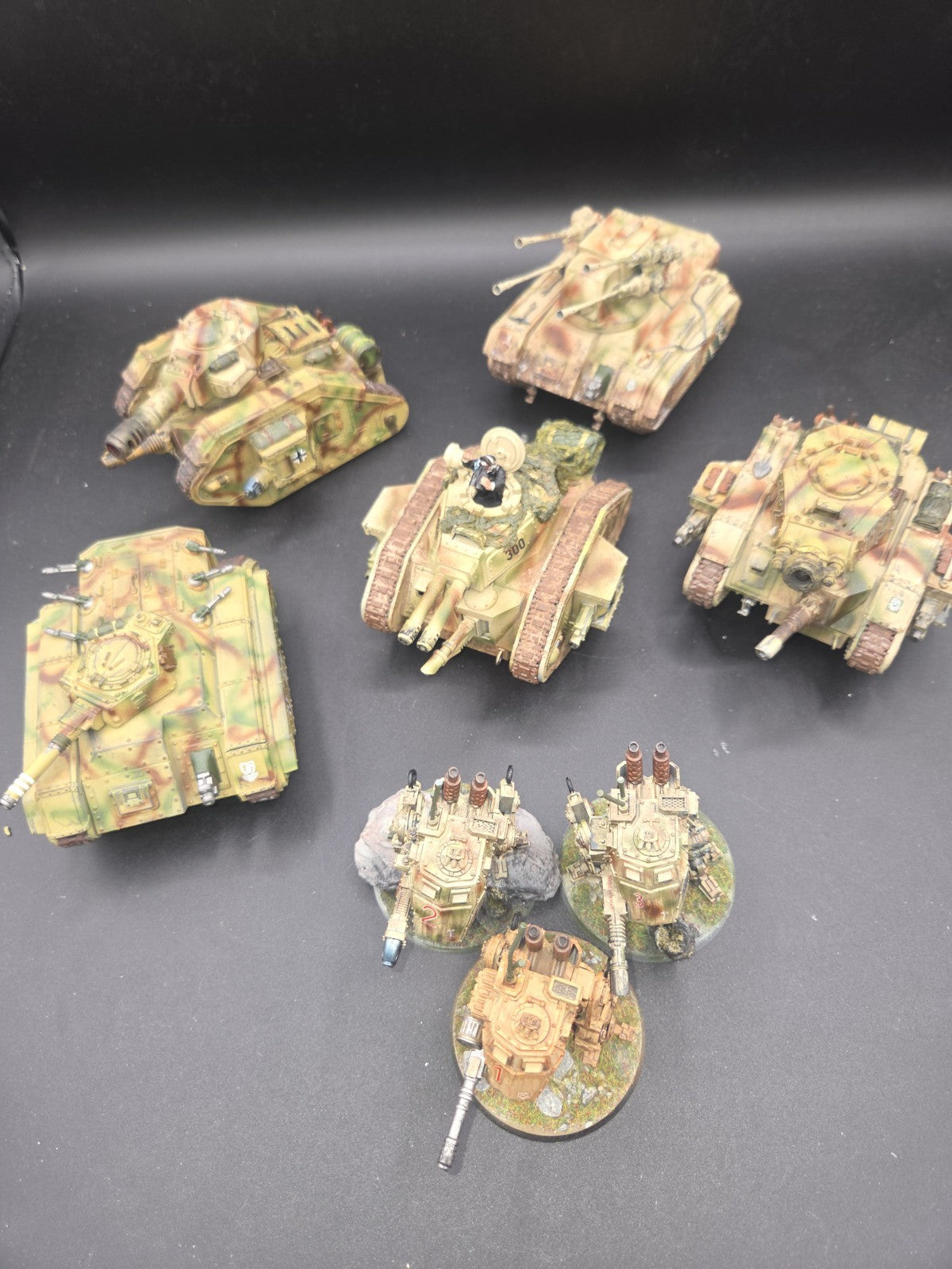 40k Cadian Army Armor see description. Dps painted  See description 0