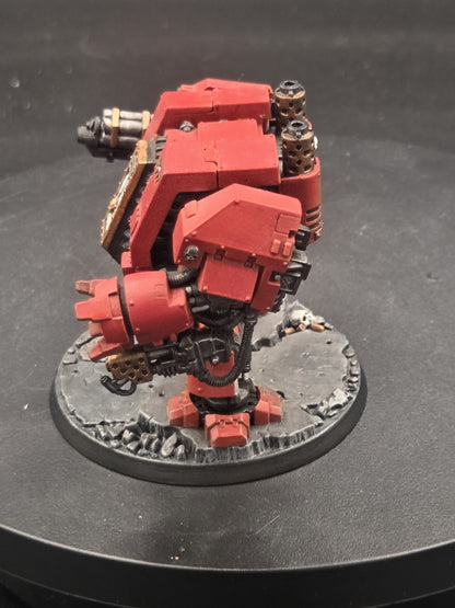 Warhammer 40K Blood Angels Dreadnought x3 Tabletop Ready paint.7