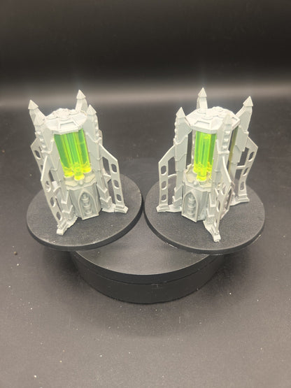 Secret Weapon Terrain Gothic Power Generator x2 Necron Terrain0