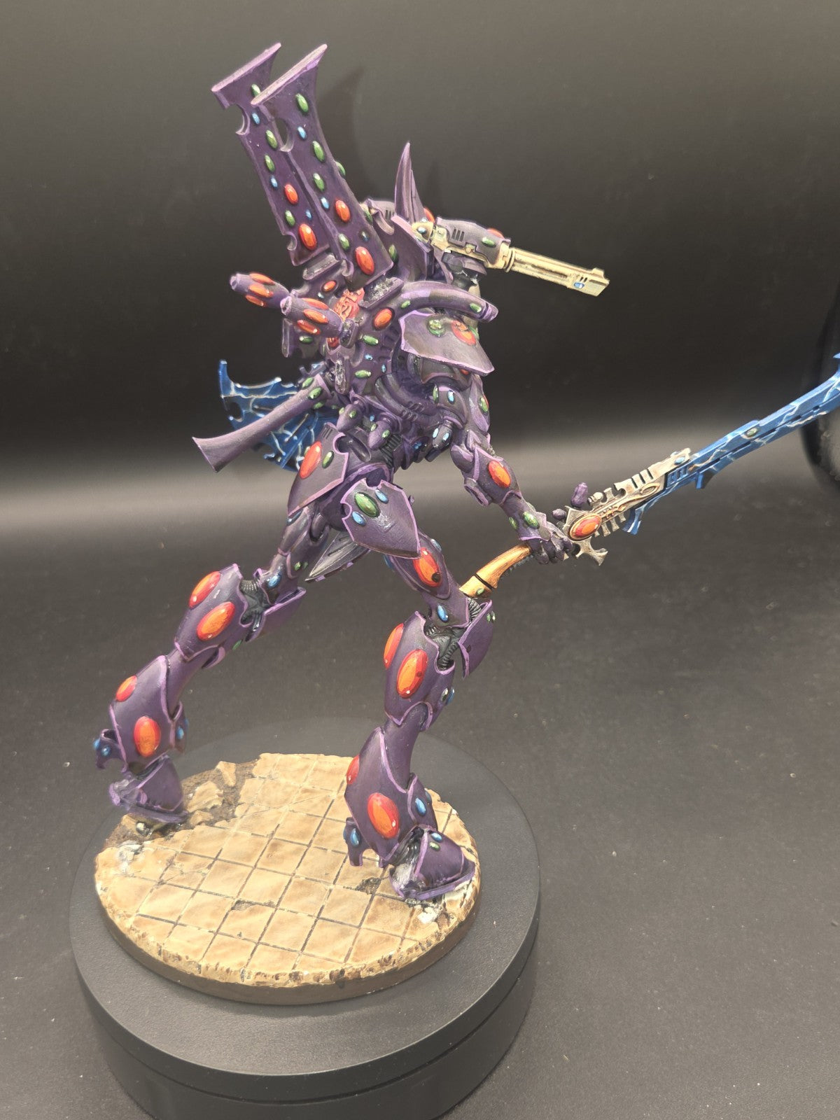 Warhammer 40K Aeldari Eldar Wraithknight Assembled Well Painted3