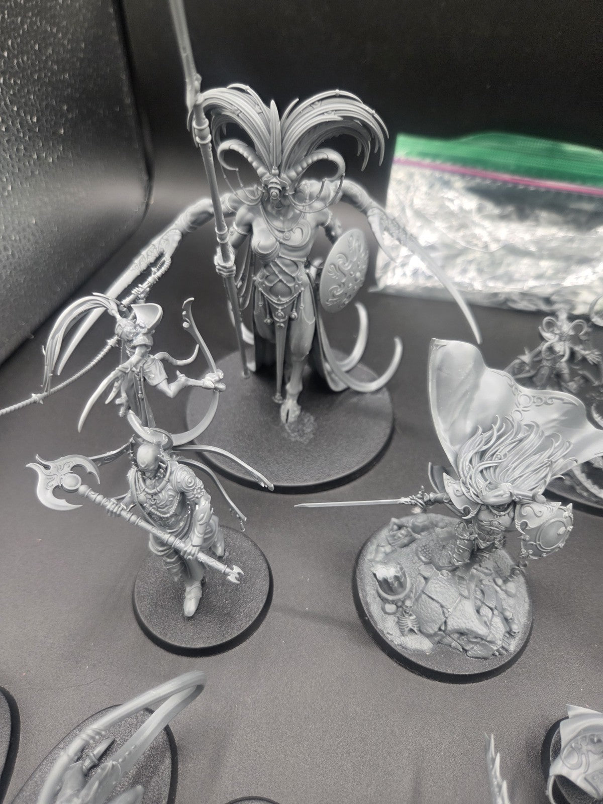 large Hedonites of Slaanesh Army AOS with custom cut foam box2