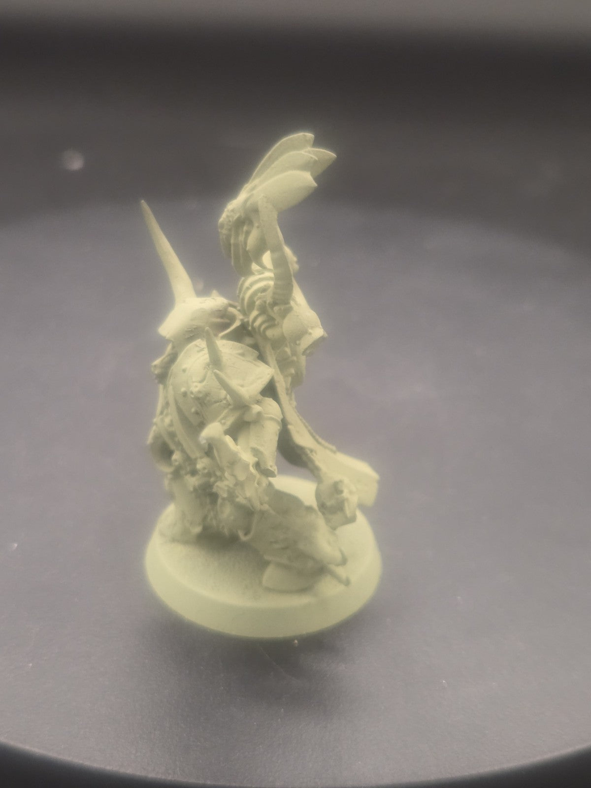 Warhammer 40K Death Guard Plague Marine Champion Dark Imperium  OOP 1