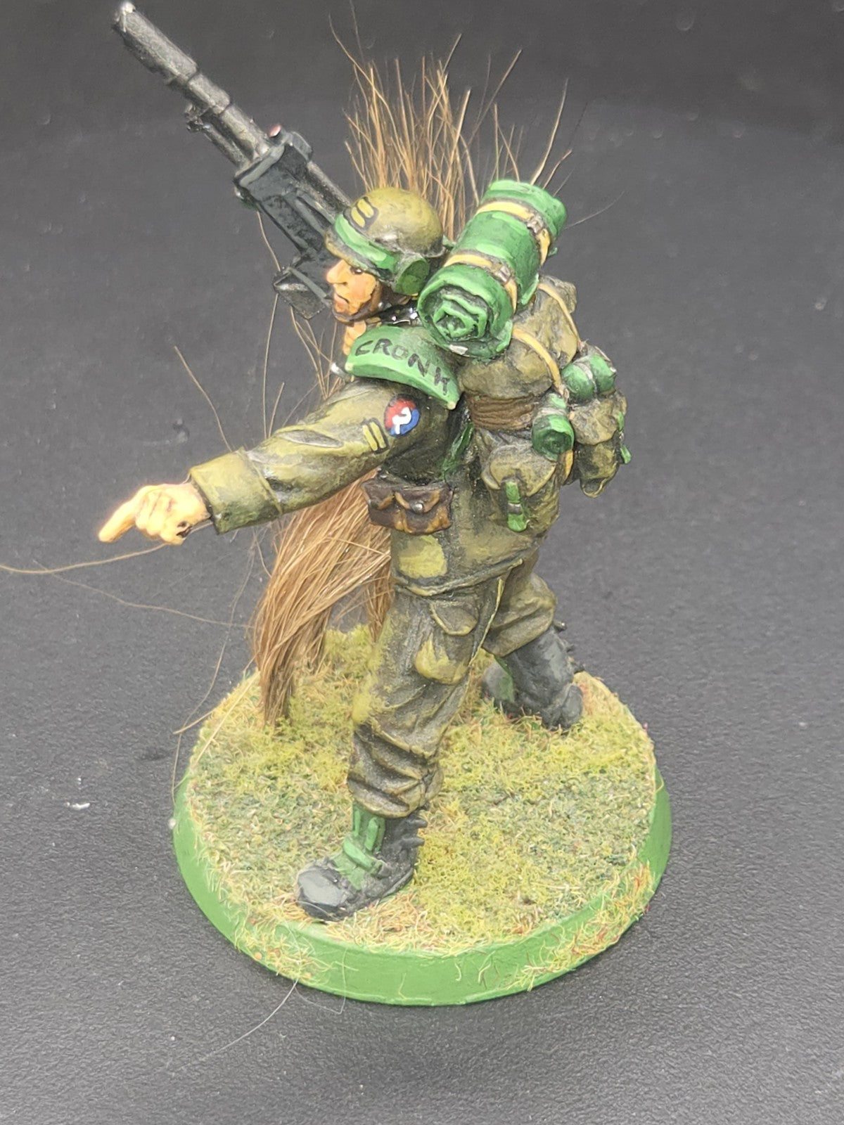 Cadian Imperial Guardsman - Inquisitor Scale 54mm decent paint 1