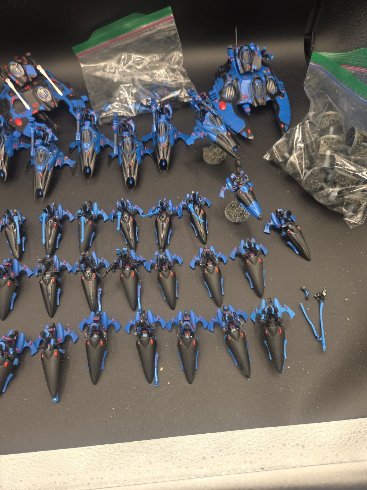 Warhammer 40k - Aeldari - Eldar Vehicle Lot - Falcon- Vyper - Windrunners4