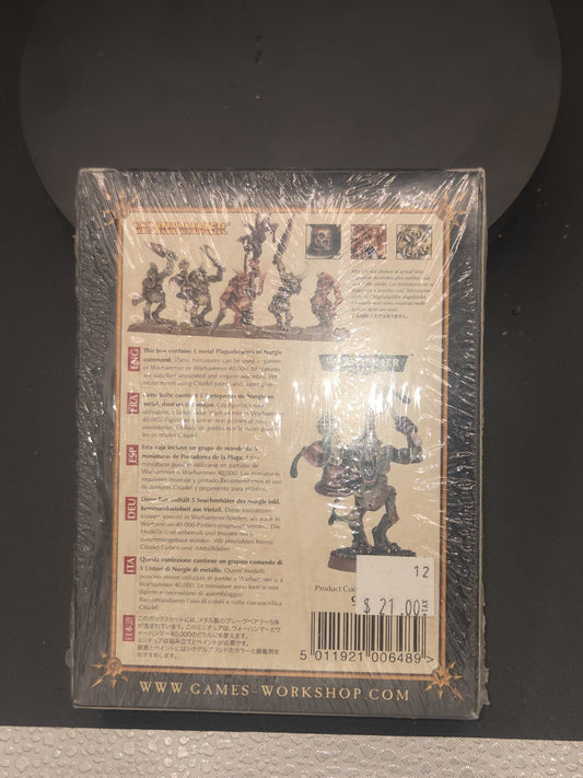 Warhammer Chaos Plaguebearers of Nurgle Metal Games Workshop  NEW SEALED1