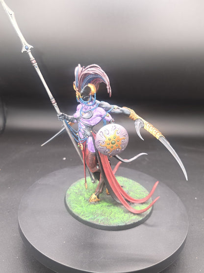 Shalaxi Helbane Slaanesh Warhammer well Painted1