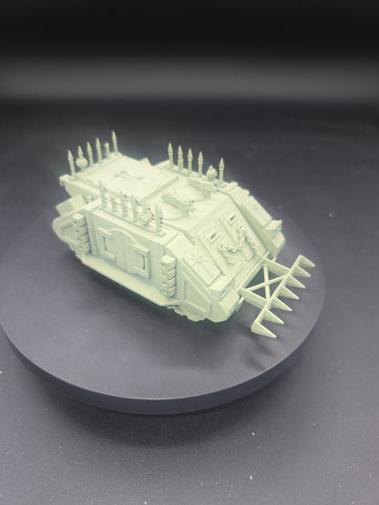 Vintage 40K SPACE MARINE RHINO TRANSPORT 2nd Edition GW OOP BR260