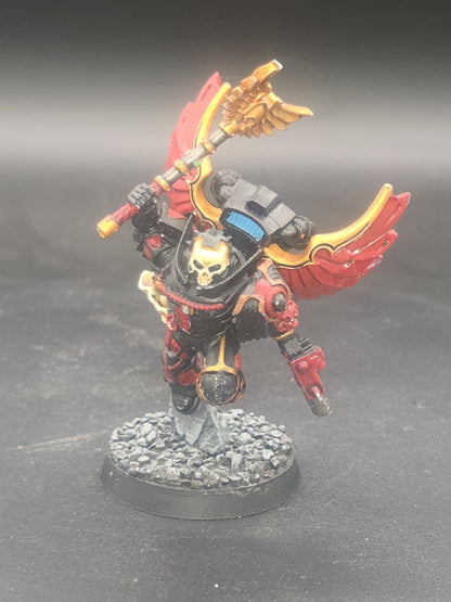 Warhammer 40k Blood Angels Chaplain With Jump Pack Tabletop Ready 0