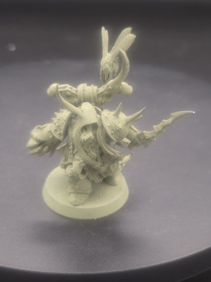Warhammer 40K Death Guard Plague Marine Champion Dark Imperium  OOP 0