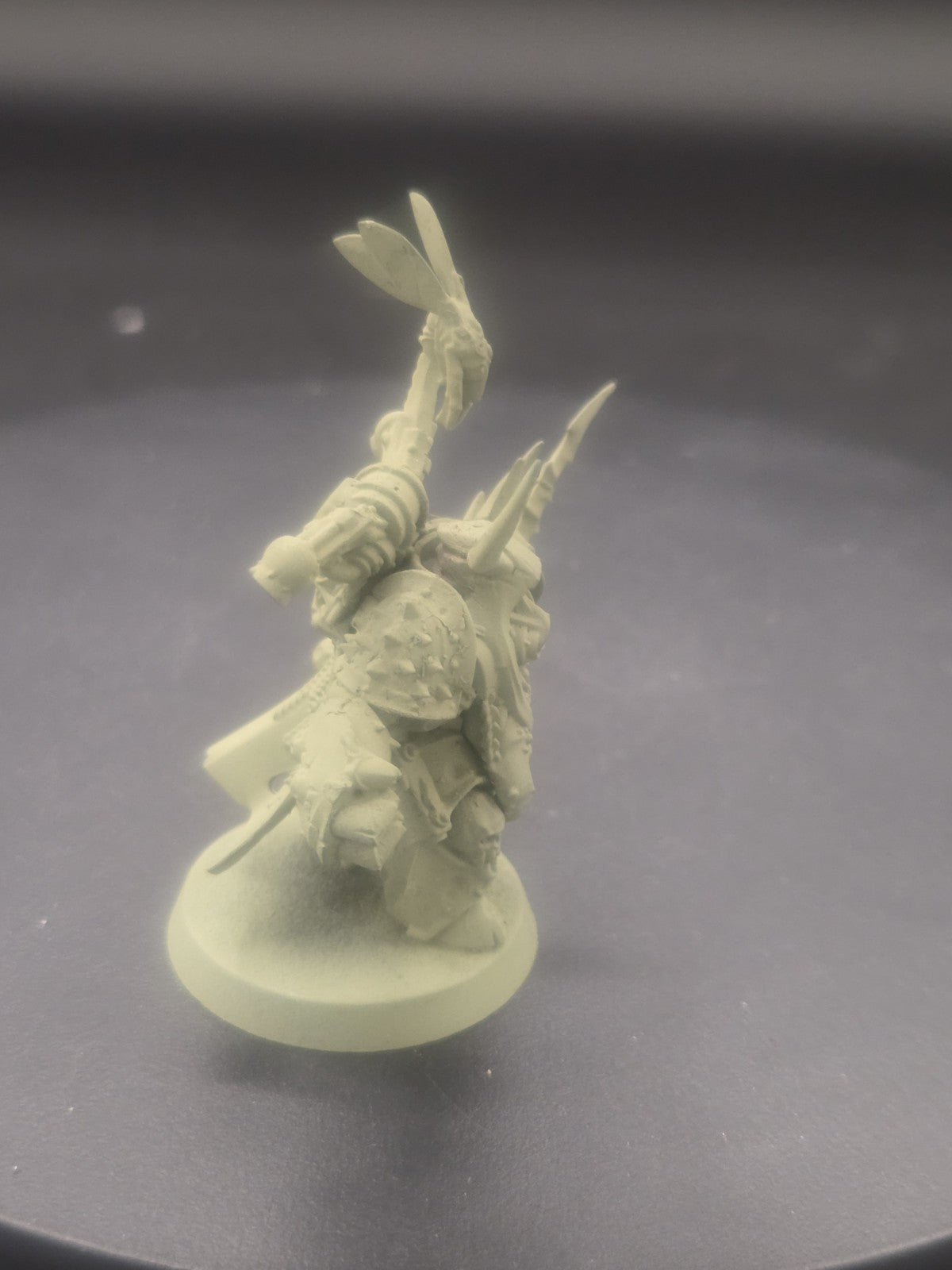 Warhammer 40K Death Guard Plague Marine Champion Dark Imperium  OOP 3