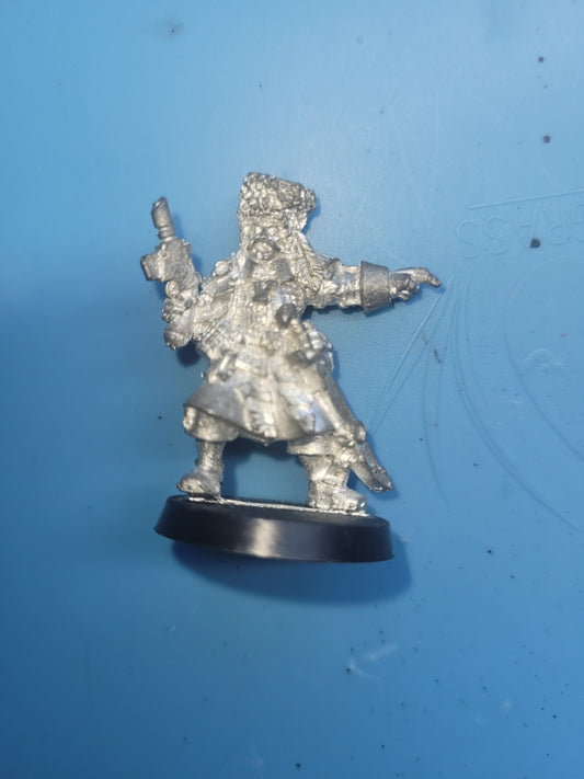Warhammer 40K Imperial Guard Vostroyan Sergeant Sgt Officer metal OOP 0