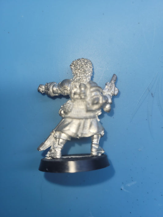 Warhammer 40K Imperial Guard Vostroyan Sergeant Sgt Officer metal OOP 1